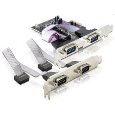 DELOCK DL89178 PCI Express > 4 x Serial (DL89178)