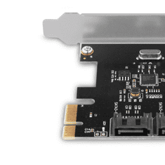 AXAGON 2x SATA port bővítő kártya PCIe (PCES-SA2N) (PCES-SA2N)