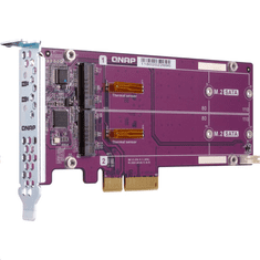 QNAP 2x M.2 bővítő kártya PCIe (QM2-2S-220A) (QM2-2S-220A)