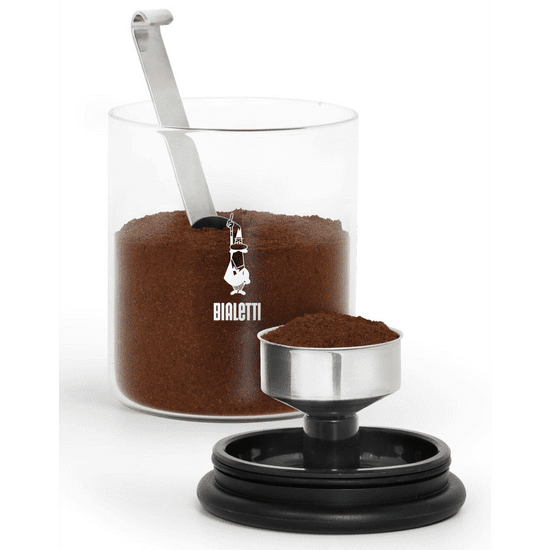 BIALETTI üveg kávétároló (DCDESIGN07) (DCDESIGN07)