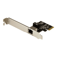 Startech StarTech.com 1-Port Gigabit Ethernet Network Card - PCI Express, Intel I210 NIC - Single Port PCIe Network Adapter Card with Intel Chipset (ST1000SPEXI) - network adapter - PCIe (ST1000SPEXI)