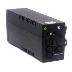 Infosec E2 LCD 600VA szünetmentes tápegység (E2 LCD 600)