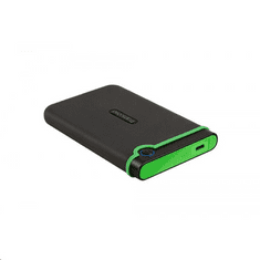 Transcend 2TB 2.5" StoreJet külső winchester USB 3.0 fekete-zöld (TS2TSJ25M3C) (TS2TSJ25M3C)