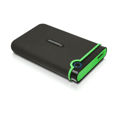 Transcend 1TB 2.5" StoreJet külső winchester USB 3.0 fekete-zöld (TS1TSJ25M3S) (TS1TSJ25M3S)