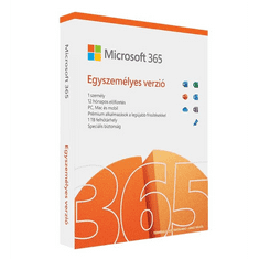 Microsoft 365 Egyszemélyes verzió HUN EuroZone Subscr 1YR Medialess (QQ2-01426) (QQ2-01426)