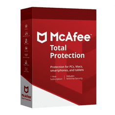 McAfee Total Protection - 5 eszköz / 1 év MCA950800F002 elektronikus licensz