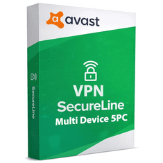 avast SecureLine VPN - 10 eszköz / 1 év elektronikus licenc elektronikus licensz