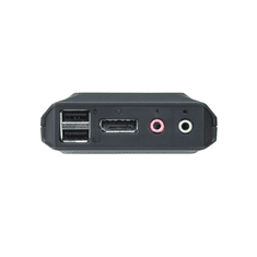 Aten CS22DP 2-Port USB DisplayPort Cable KVM Switch with Remote Port Selector (CS22DP)