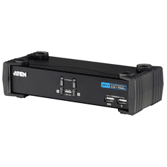 Aten KVM Switch USB DVI + Audio, 2 port - CS1762A (CS1762A-AT-G)