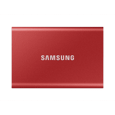 SAMSUNG T7 külső SSD piros 500GB USB 3.2 (MU-PC500R/WW) (MU-PC500R/WW)
