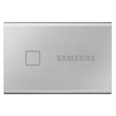 SAMSUNG T7 Touch ujjlenyomatolvasós külső SSD ezüst 2000GB USB 3.2 (MU-PC2T0S/WW (MU-PC2T0S/WW)