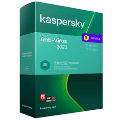 Kaspersky Antivirus - 5 eszköz / 1 év KL1171XCEFS elektronikus licensz