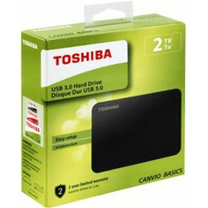 TOSHIBA Canvio Basics 2.5" 2TB 7200rpm 8MB USB3.1 (HDTB420EKCAAH)