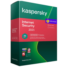Kaspersky Internet Security - 3 eszköz / 1 év KL1939X5CFS-20MSBCEE elektronikus licenc