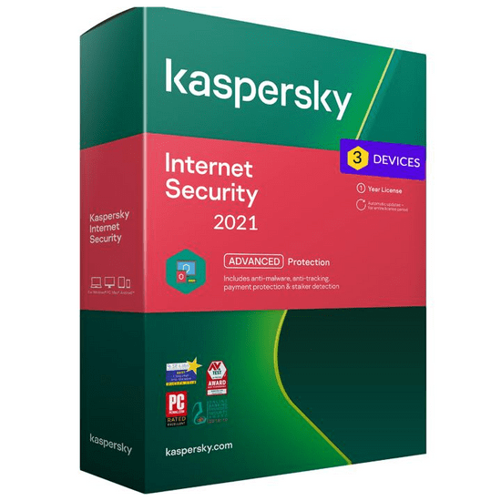 Kaspersky Internet Security - 3 eszköz / 1 év KL1939X5CFS-20MSBCEE elektronikus játék licensz
