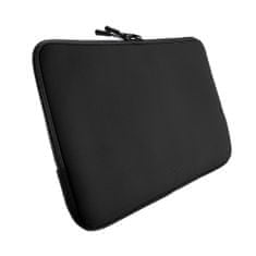 FIXED Sleeve neoprén védőtok legfeljebb 14" méretű laptopok számára FIXSLE-14-BK, fekete