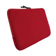 FIXED Sleeve neoprén védőtok legfeljebb 14" méretű laptopok számára FIXSLE-14-RD, piros