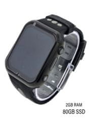 Klarion Gyermek fekete-szürke 4G okosóra E10-2024 80GB GPS-sel és páratlan akkumulátor-élettartammal