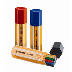 Stabilo "Point 88 Big Point Box" Tűfilc készlet, 0,4 mm, 20 különböző szín (TST88201, 8820-1) (TST88201, 8820-1)