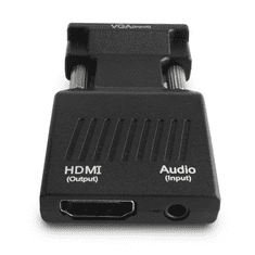 SAVIO CL-145 VGA - HDMI + audio adapter (CL-145)