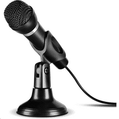 SPEED-LINK SL-800002-BK CAPO USB asztali / kézi mikrofon fekete (SL-800002-BK)