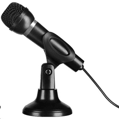 SPEED-LINK SL-8703-BK CAPO asztali / kézi mikrofon fekete (SL-8703-BK)