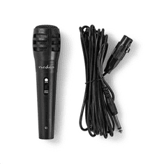 Nedis MPWD15BK vezetékes mikrofon fekete (MPWD15BK)