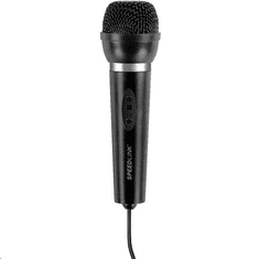 SPEED-LINK SL-8703-BK CAPO asztali / kézi mikrofon fekete (SL-8703-BK)