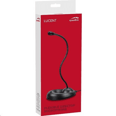 SPEED-LINK SL-8708-BK LUCENT flexibilis asztali mikrofon fekete (SL-8708-BK)