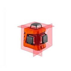 NEO TOOLS 75-103 Lézeres szintező 360fokos 3D rotációs 3 vonal,önbeálló 15m mágneses tartóval (75-103)