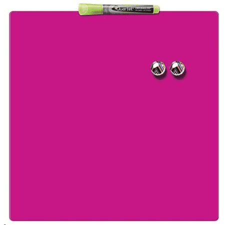 Rexel Üzenőtábla, mágneses, írható, rózsaszín, 36x36 cm (VN3803, 1903803) (VN3803, 1903803)