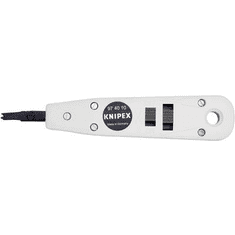 Knipex UTP, STP kábel betűző, vezetéktuszkoló szerszám 0,4 - 0,8 mm 97 40 10 (97 40 10)