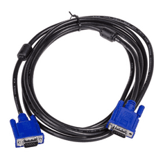 Akyga kábel VGA monitor összekötő 3m, Male/Male, árnyékolt (AK-AV-07)
