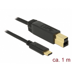 DELOCK kábel USB 3.1 Gen 2 Type-C > Type-B 1m (83675)