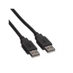 Blackbird Kábel USB Összekötő A-A, 5m, Fekete (BH1324)
