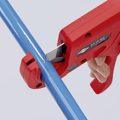 Knipex Csővágó műanyag csövekhez (villanyszerelés) 185 mm, O 6-35 mm, 94 10 185 (94 10 185)
