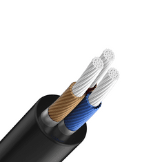 Devia 3,5 mm jack - Type-C audio kábel 1 m-es vezetékkel - Series iPure AUX Audio Cable - black (ST365683)