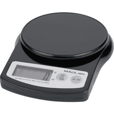 MAUL Digitális asztali mérleg, levélmérleg fekete színű 0.5kg/0.1g MAULalpha (16405 90)