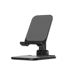 Devia univerzális asztali telefon/tablet tartó - Desktop Folding Stand ForPhone - fekete (ST364327)