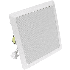 Visaton Mennyezetbe, falba építhető PA hangszóró, fehér színben 220 mm DL 18/2SQ ELA (DL 18/2 SQ)