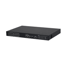 Dahua 18 portos menedzselhető PoE switch fekete (S4220-16GT-190) (S4220-16GT-190)