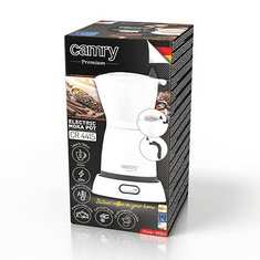Camry CR 4415W elektromos kotyogós kávéfőző fehér (CR 4415W)