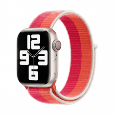 Apple Watch 45mm óraszíj, Nektarin-babarózsa-fehér (APPLE-MN5V3ZM-A)