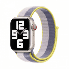 Apple Watch óraszíj 45mm, Szürke-lila-sárga (APPLE-MN5R3ZM-A)