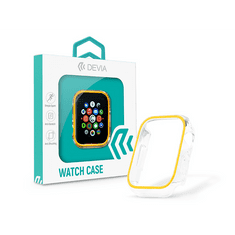 Devia Apple Watch szilikon védőtok - Luminous Series Shockproof Case For iWatch - 40 mm - golden (ST365324)