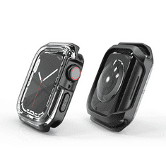 Devia Apple Watch ütésálló védőtok - Sport Series Shockproof Case For iWatch - 40 mm - black (ST365188)