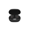 TWS Bluetooth sztereó headset v5.0 + töltőtok - Joy A6 Series True Wireless Earphones with Charging Case - fekete (ST351013)