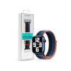 Apple Watch szövet sport szíj - Nylon Braided Adjustable two-tone Watch Loop - 42/44/45/49 mm - pinch feather (ST364716)