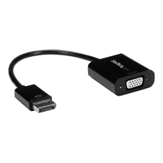 Startech StarTech.com DisplayPort to VGA Display Adapter - 1080p 1920x1200 - Active DP to VGA (Male to Female) HD Video Converter for laptop/PC/Monitor (DP2VGA3) - display adapter - 10 cm (DP2VGA3)