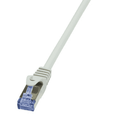 LogiLink Patch kábel PrimeLine, Cat.6A, S/FTP, 50m szürke (CQ3142S) (CQ3142S)